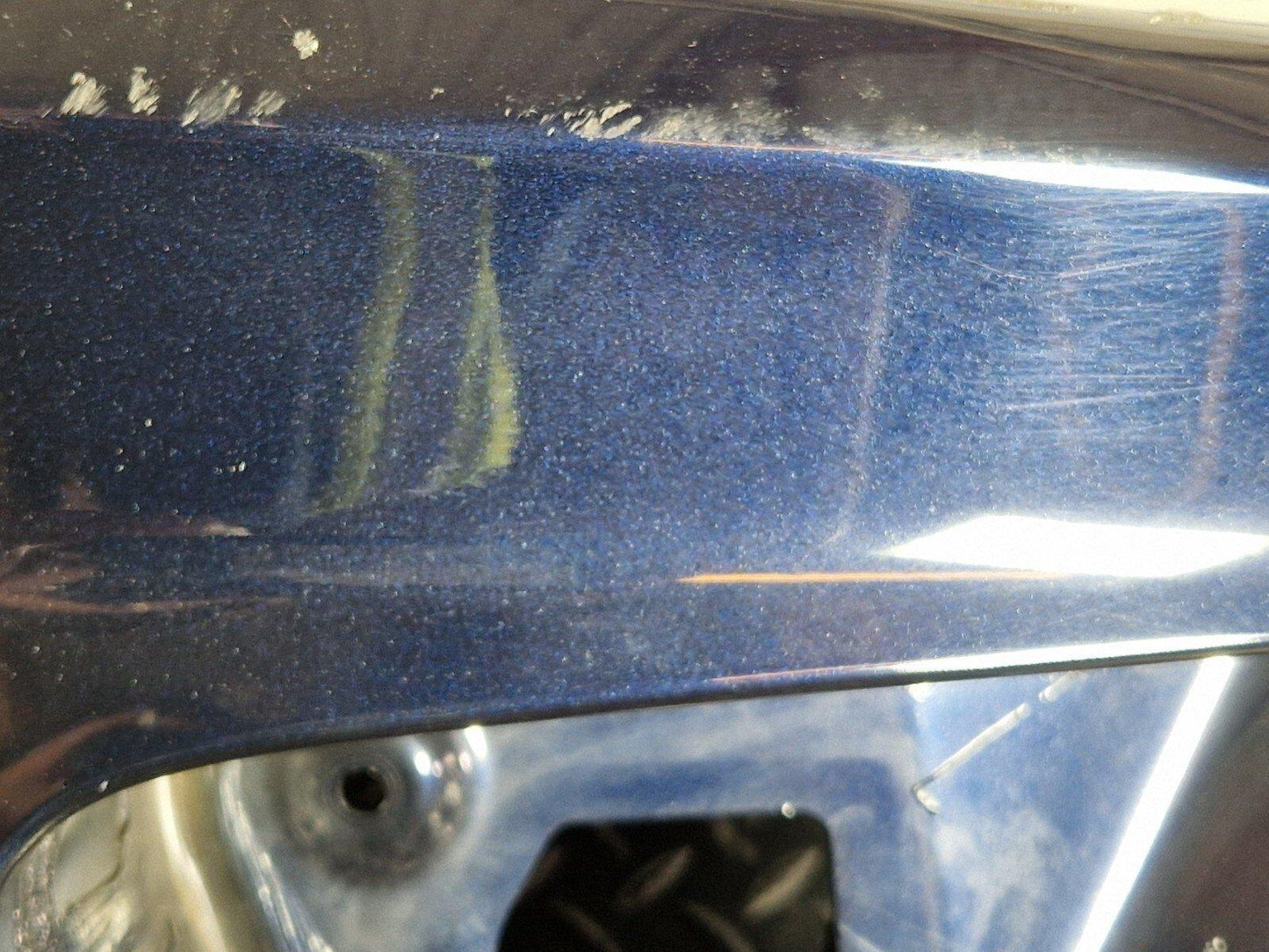 10-17 AUDI A8 4H SALOON GENUINE REAR TAILGATE / BOOTLID IN BLUE LZ5D