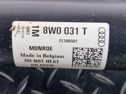 16-19 AUDI A4 B9 AVANT ULTRA SE GENUINE FRONT RIGHT O/S SHOCK ABSORBER 8W0031T