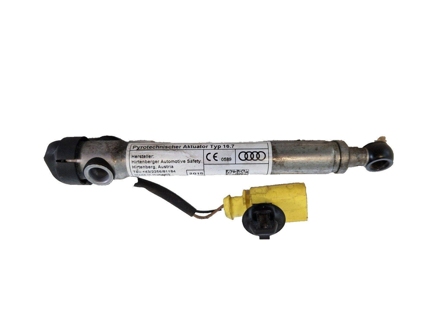 16-20 AUDI Q7 4M GENUINE BONNET HOOD PERESTRIAN PROTECTION ACTUATOR 4M0823823