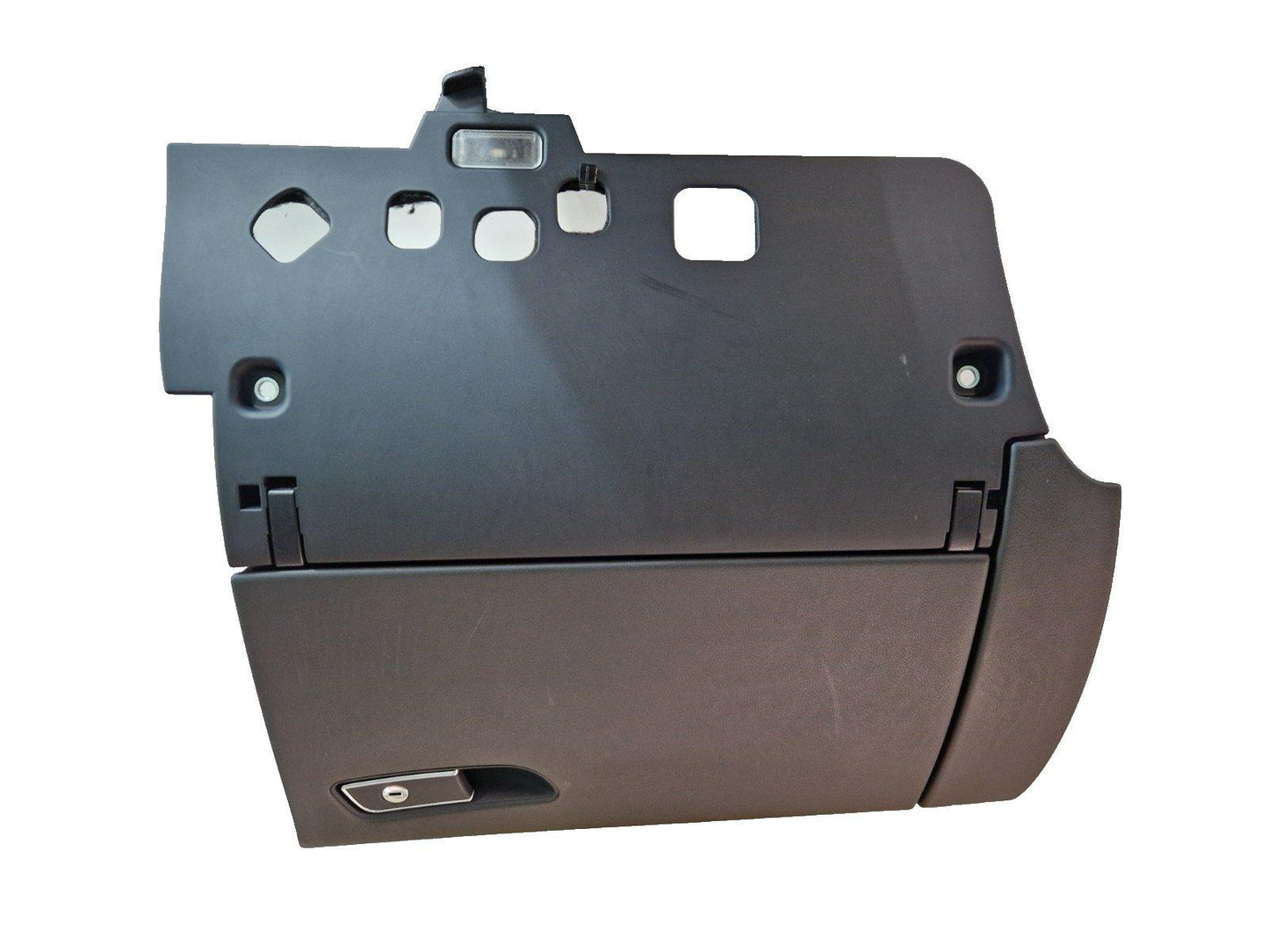 10-17 AUDI A8 4H GENUINE GLOVE BOX STORAGE BOX IN BLACK 4H2857095