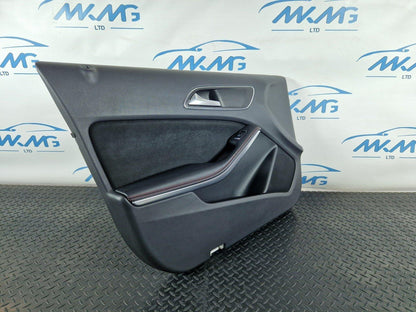 12-18 MERCEDES BENZ W176 GENUINE FRONT PASSENGER SIDE DOOR CARD PANEL