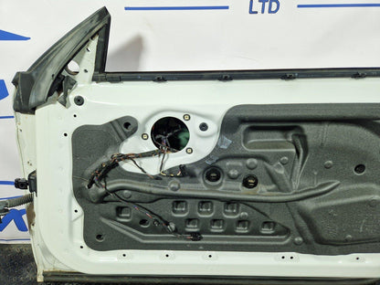 11-18 BMW 6 SERIES F13 COUPE RIGHT DRIVER O/S COMPLETE DOOR IN WHITE 300