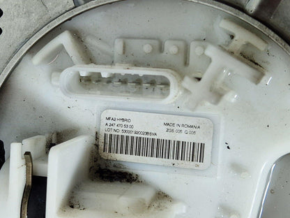 19-ON MERCEDES BENZ CLA C118 1.3 PETROL HYBRID GENUINE FUEL TANK A2474708003