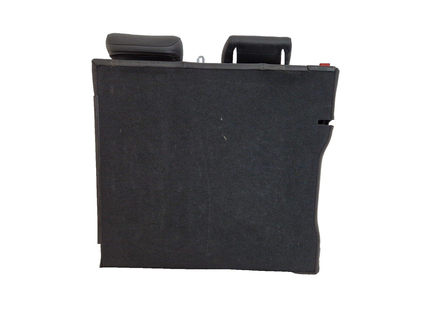 12-18 AUDI A6 C7 Rear OS Right Soul Black Leather Seat Backrest