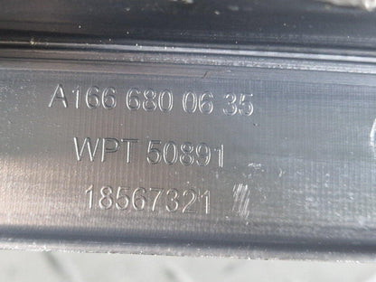 16-19 MERCEDES BENZ GLE W166 GENUINE REAR RIGHT DOOR SILL STEP TRIM A1666800635