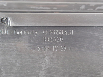 12-18 AUDI A6 C7 GENUINE AIR DUCT CHANNEL 4G2858431
