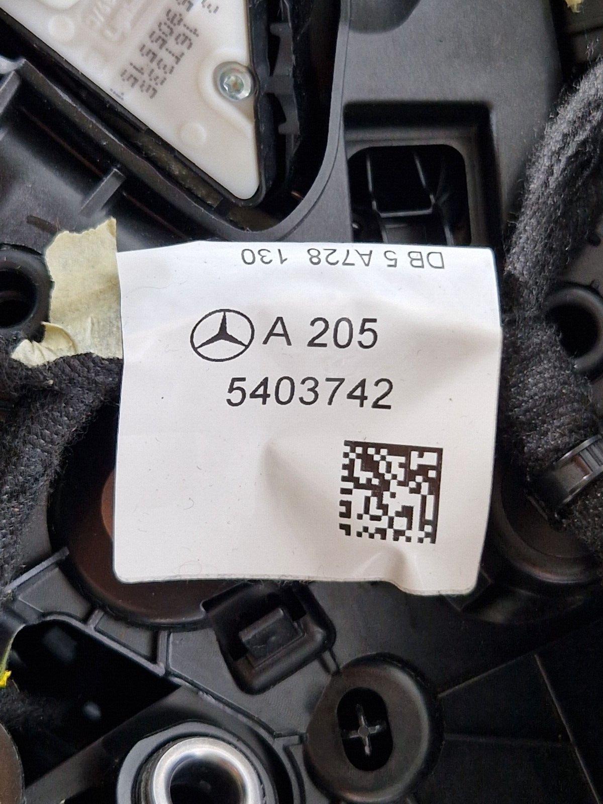 14-21 MERCEDES BENZ C220d W205 OEM FRONT RIGHT DOOR CARD TRIM PANEL A2228200202