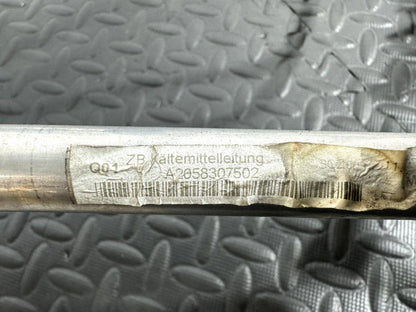 14-21 MERCEDES BENZ C300 W205 A/C PIPES & VALVE A2058307401 A2058307502
