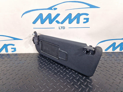 10-18 AUDI A7 4G S-LINE SUN VISOR MIRROR PANEL LEFT N/S BLACK 4G0857551