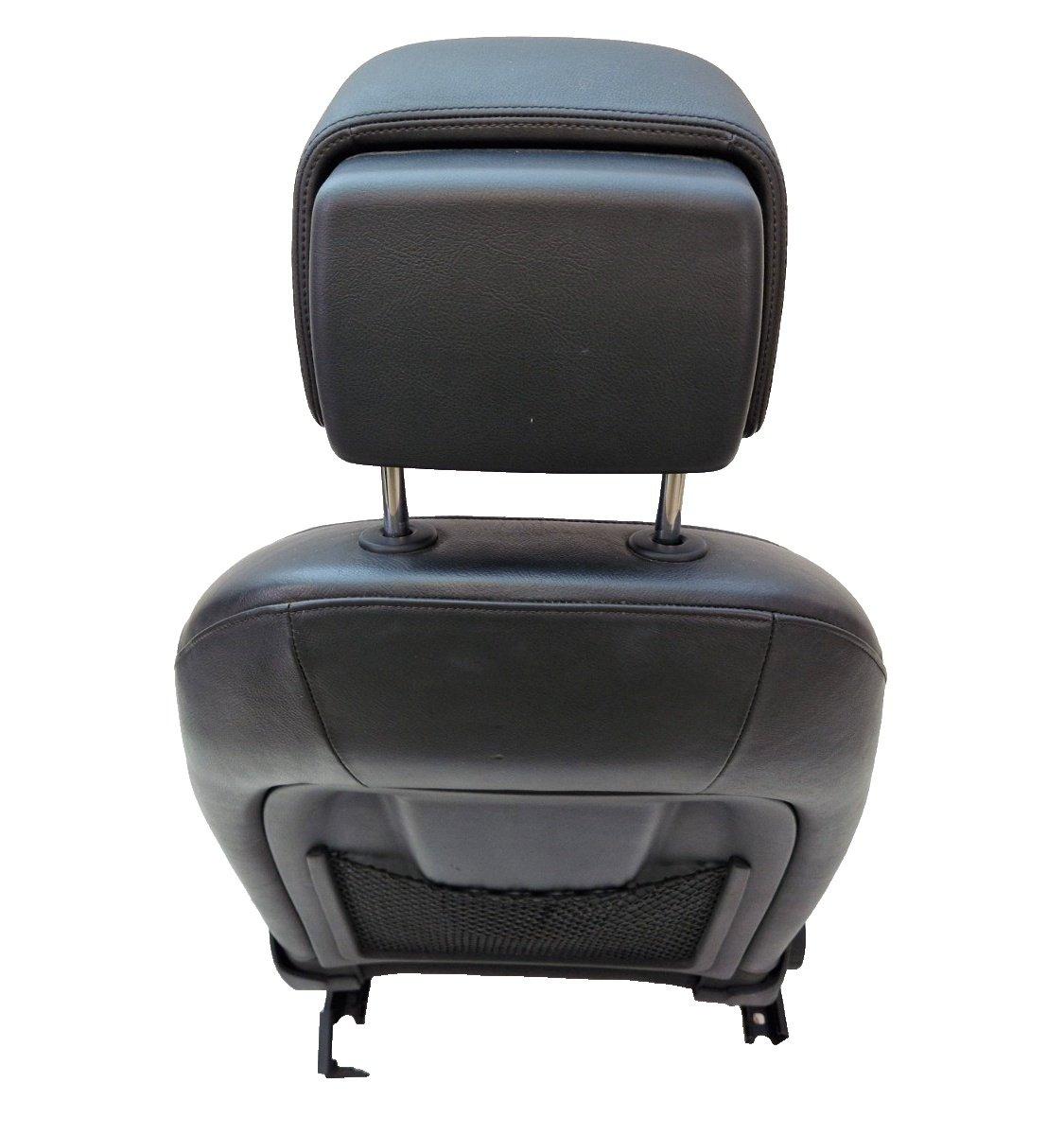 12-18 AUDI A6 C7 FRONT RIGHT DRIVER O/S BLACK LEATHER SEAT