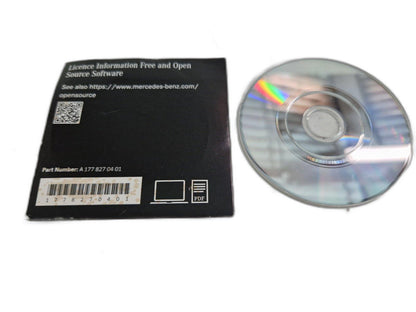 MERCEDES GENUINE  LICENCE INFORMATION FREE AND OPEN SOURCE SOFTWARE A1778270401