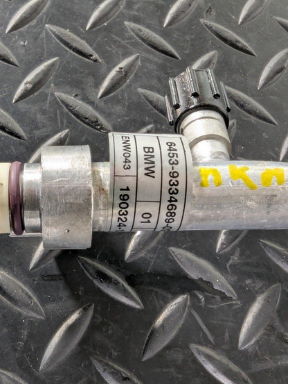 14-16 BMW 2 SERIES F22 AIR CONDITIONING SUCTION COMPRESSOR HOSE PIPE 9334689