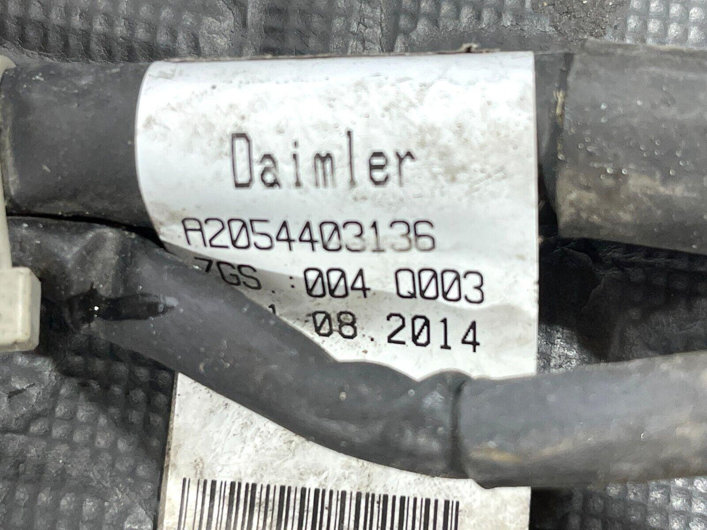 14-21 MERCEDES BENZ C300 W205 GENUINE PREFUSE BOX CABLE HARNESS A2054403136