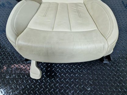 16-24 AUDI A5 F5 COUPE FRONT PASSENGER WHITE LEATHER SEAT