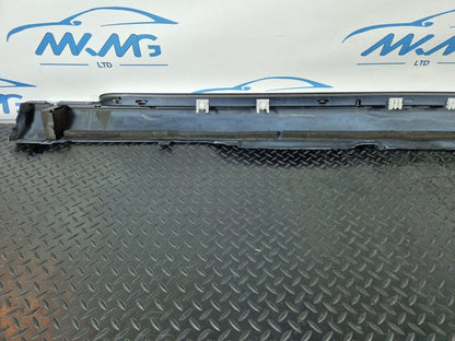 10-17 AUDI A8 4H LEFT N/S LOWER SILL SKIRT COVER TRIM IN BLUE 4H0853859D