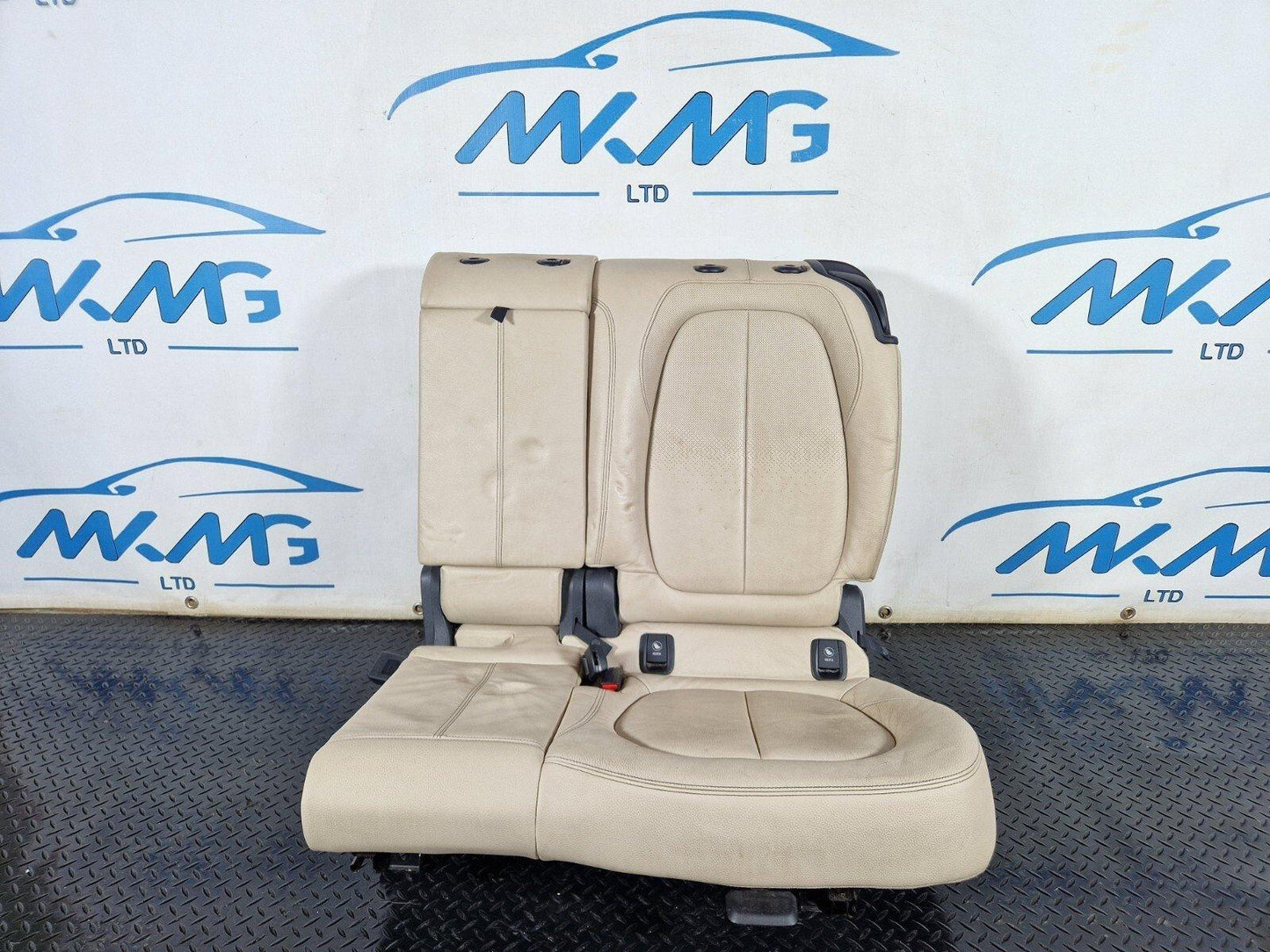 14-21 BMW 2 SERIES F45 F46 GENUINE REAR LEFT N/S/R 2ND ROW BEIGE LEATHER SEAT