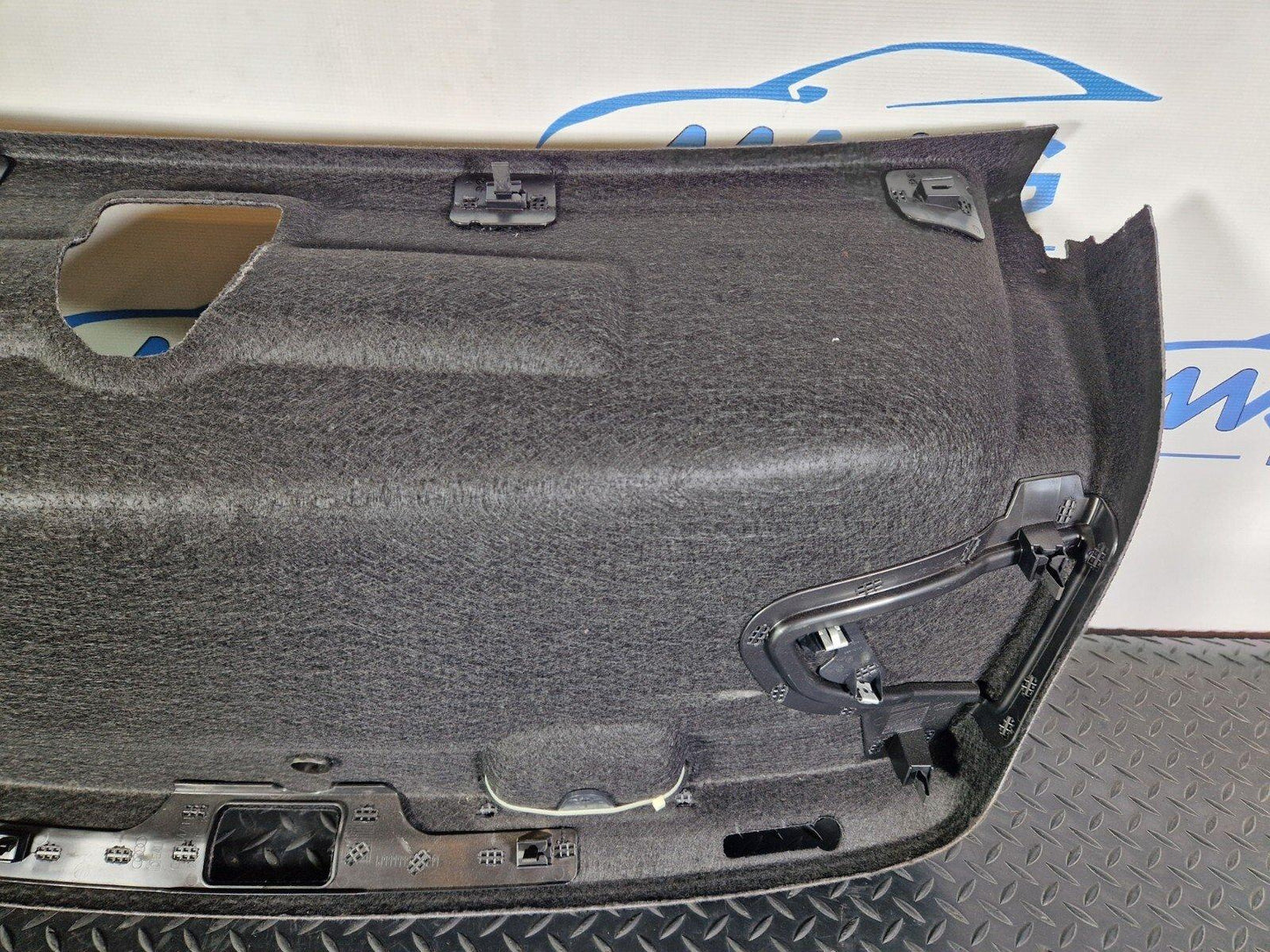 16-19 AUDI A4 B9 S-LINE GENUINE SALOON REAR BOOT LID CARPET COVER 8W5867975M