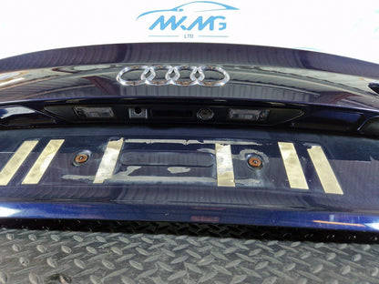 10-17 AUDI A8 4H SALOON GENUINE REAR TAILGATE / BOOTLID IN BLUE LZ5D