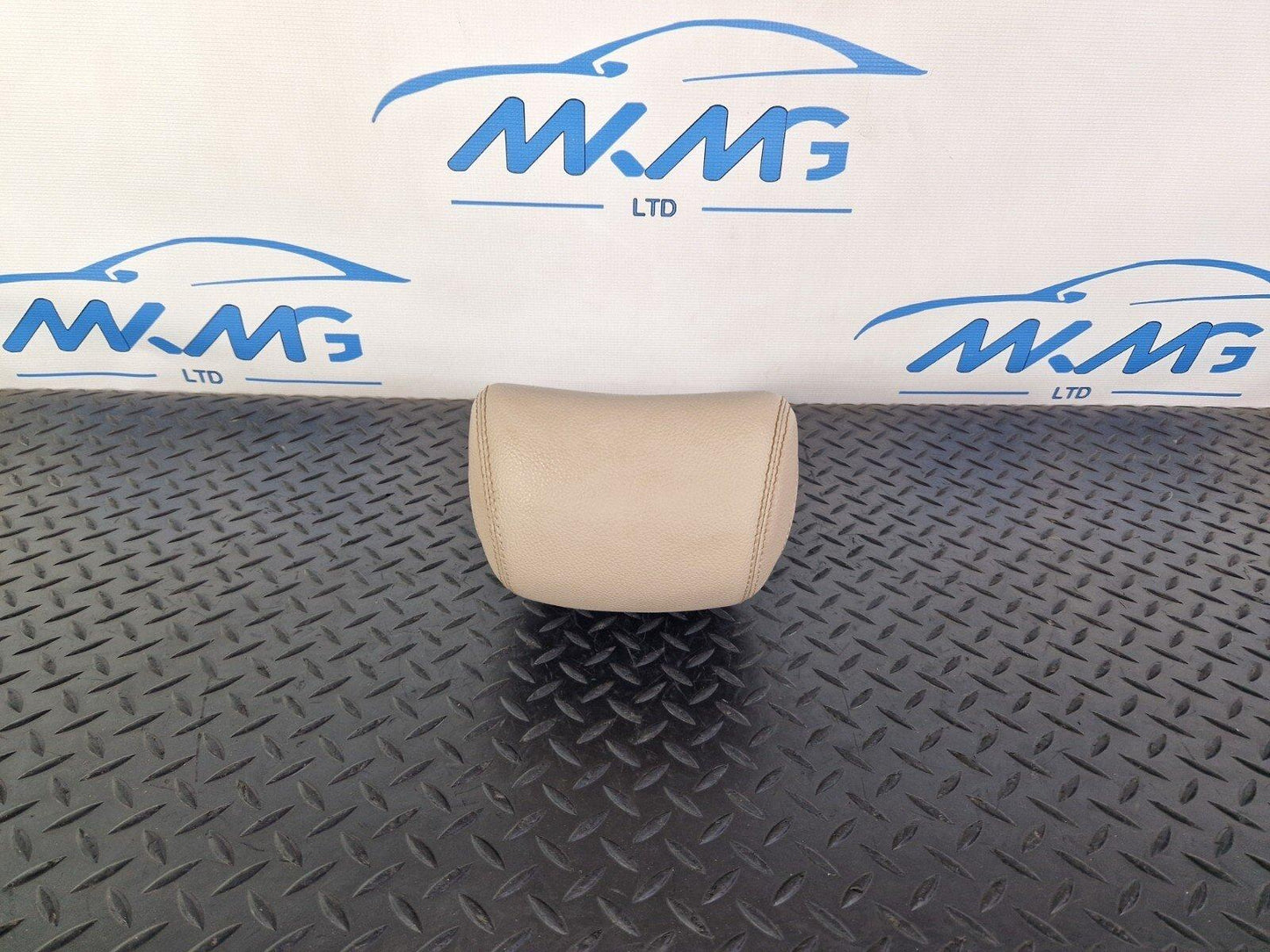 14-21 MERCEDES BENZ W205 OEM REAR SEAT BEIGE LEATHER HEAD REST A2059702950