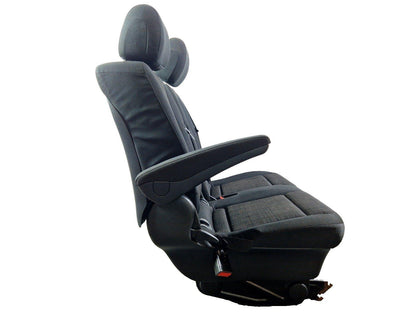 14-23 MERCEDES VITO W447 GENUINE REAR RIGHT 2ND ROW DOUBLE CLOTH SEAT