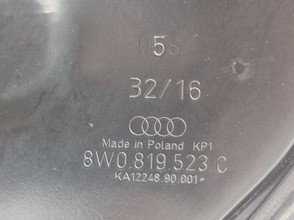 16-19 AUDI A4 B9 GENUINE BULKHEAD FIREWALL HEAT PROTECTION SHIELD 8W0819523C