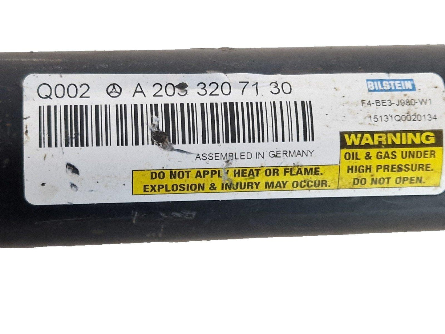 14-21 MERCEDES C300 W205 REAR OSR/NSR SUSPENSION SHOCK ABSORBER A2053207130