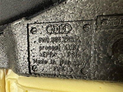 16-19 AUDI A4 B9 OEM REAR BLACK LEATHER SEAT BENCH / BASE 8W0885375A 8W0885283A