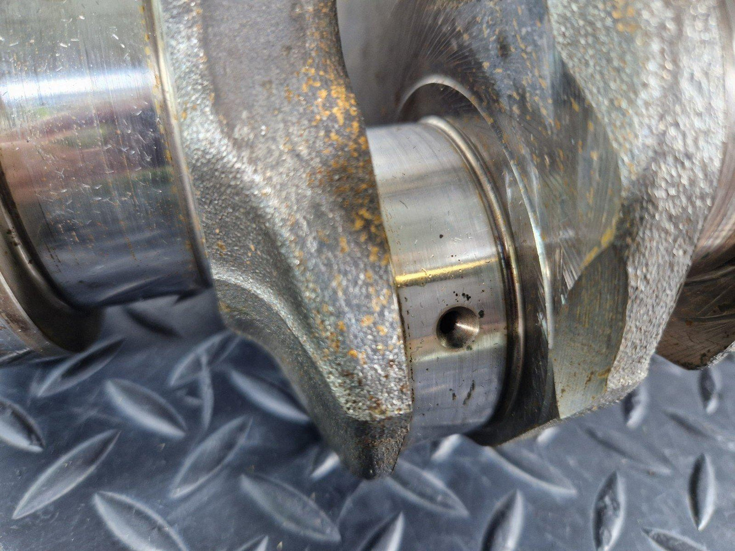 11-19 MERCEDES BENZ ML W166 GENUINE CRANKSHAFT DAMAGED R64224