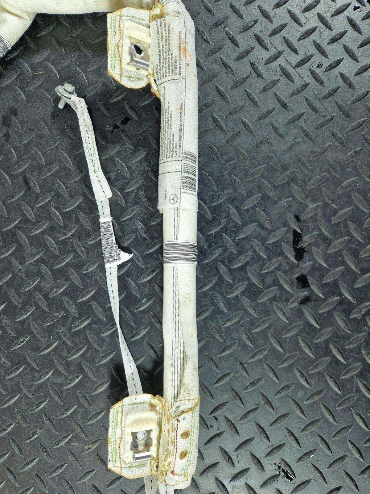 11-19 MERCEDES BENZ ML W166 A!R BAG ROOF CURTAIN LEFT PASSENGER SIDE 1668600702