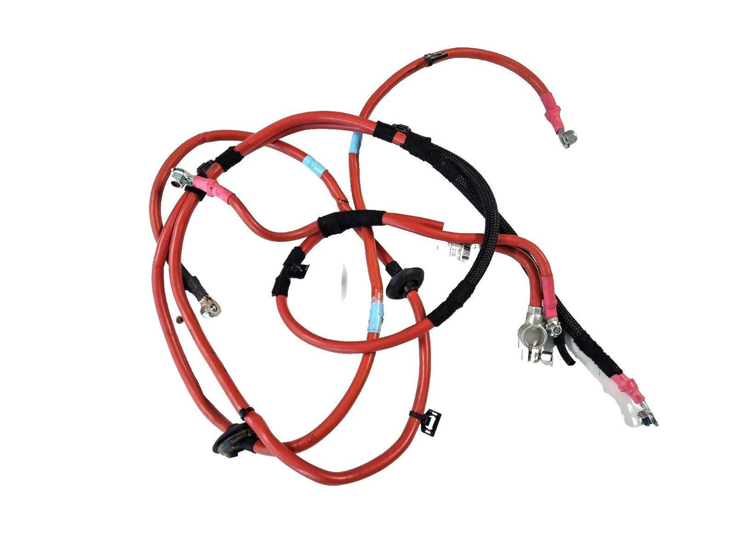 11-19 MERCEDES BENZ ML W166 PAIR POSITIVE BATTERY WIRING LOOM CABLE A1664409907
