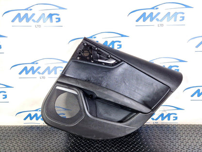 10-18 AUDI A7 4G S-LINE GENUINE REAR RIGHT DOOR CARD PANEL COVER 4G8867306