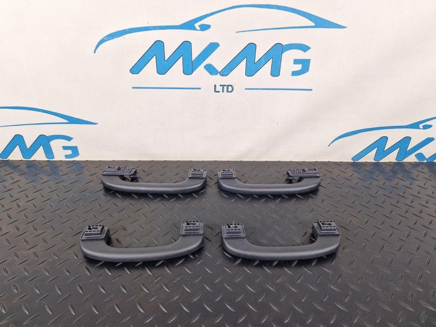10-13 BMW X5 E70 LCI GENUINE INTERIOR ROOF GRAB HANDLES SET x4 6977693