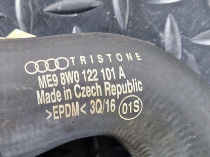 16-19 AUDI A4 AVANT B9 S-LINE GENUINE 3.0TDI CSW WATER COOLANT HOSE 8W0122101A