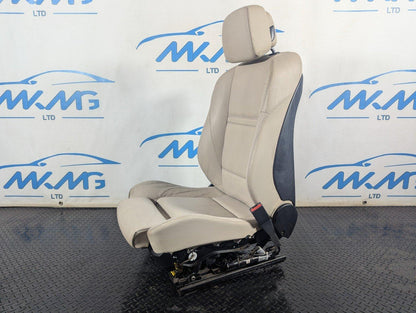 10-13 BMW X5 E70 LCI FRONT SEAT RIGHT O/S INTERIOR HEATED LEATHER 9221861