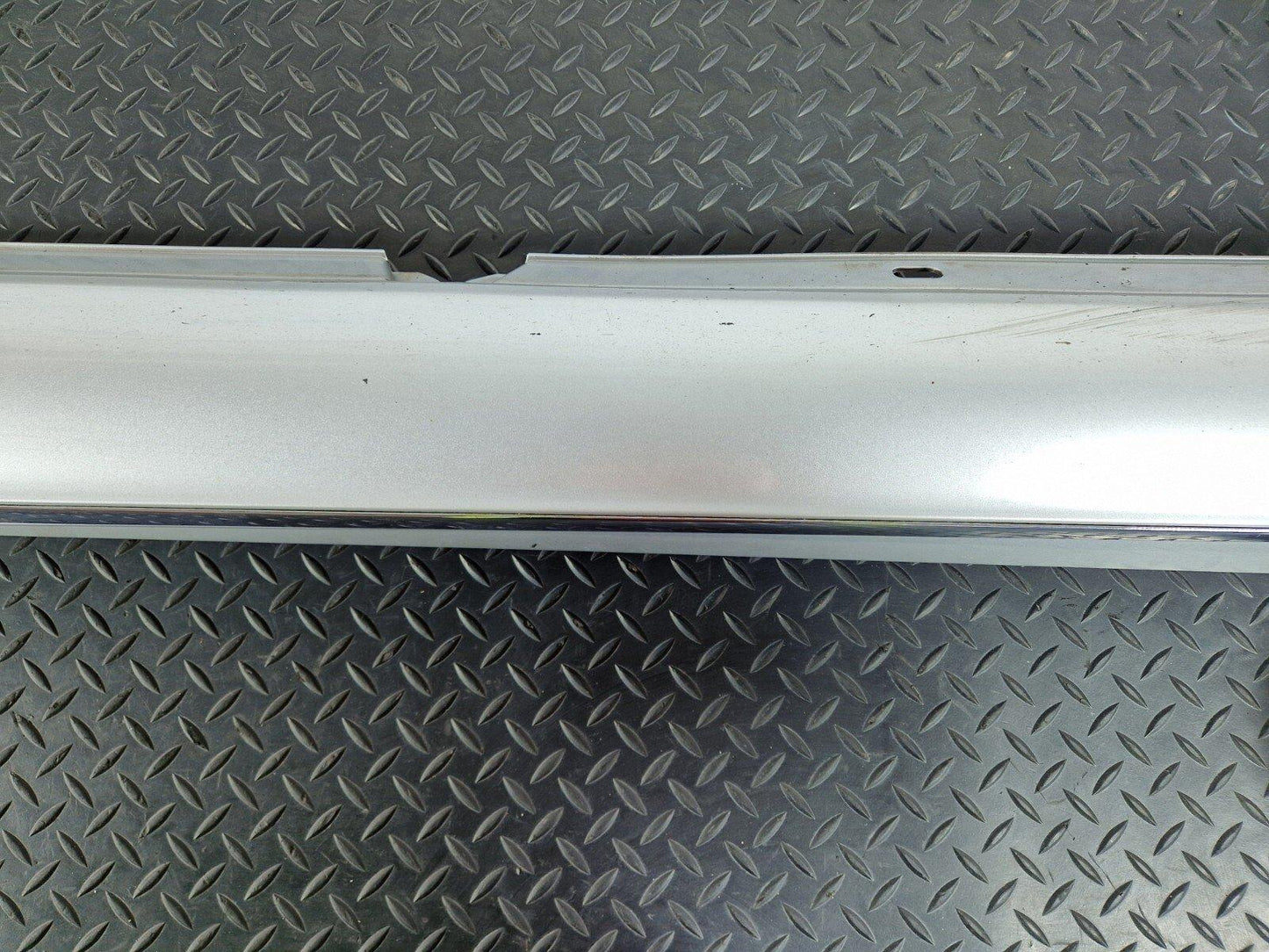 14-21 MERCEDES BENZ C CLASS SALOON W205 LEFT SIDE SKIRT IN SILVER A2056907102