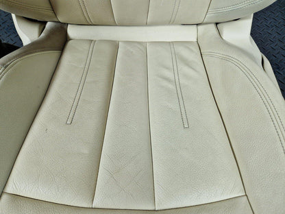 16-24 AUDI A5 F5 COUPE FRONT PASSENGER WHITE LEATHER SEAT