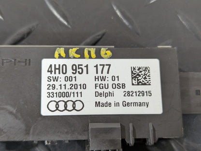 10-17 AUDI A8 4H READING LIGHT MOTION DETECTOR THEFT WARNING SYSTEM 4H0951177