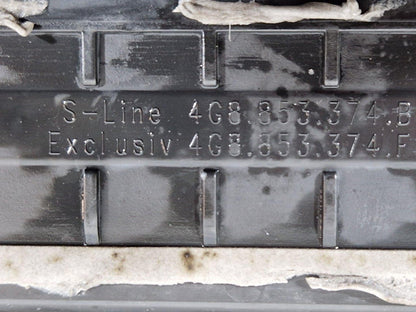 10-18 AUDI A7 4G S-LINE GENUINE OEM RIGHT FRONT ENTRY STRIP 4G8853374