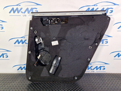 10-15 AUDI Q7 4L GENUINE OEM REAR LEFT SIDE DOOR CARD PANEL TRIM 4L0867305