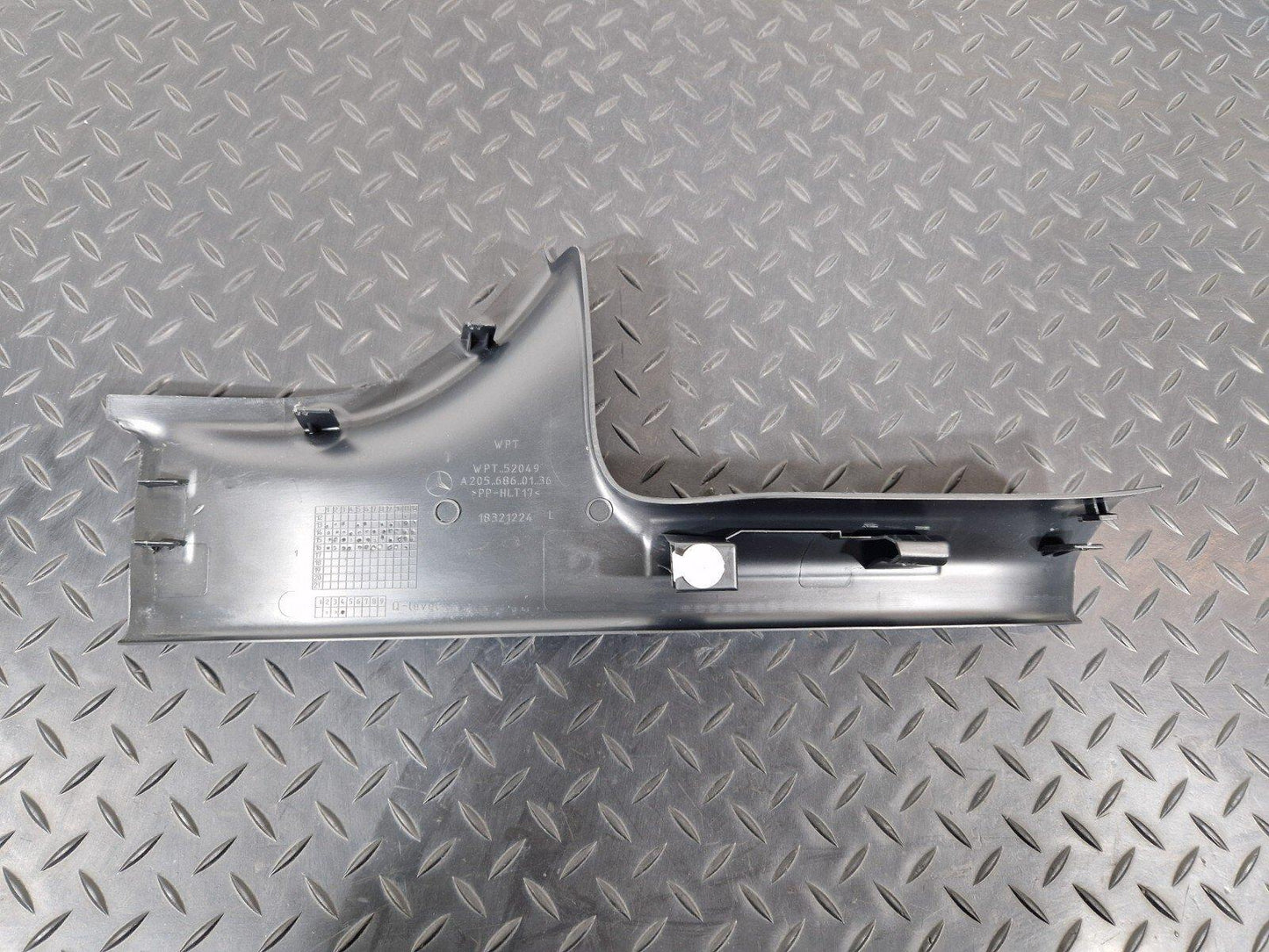 14-21 MERCEDES BENZ C200d W205 REAR LEFT SIDE INNER SILL COVER PANEL A2056860136