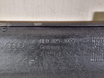 12-17 AUDI S5 A5 CONVERTIBLE ROOF COVER TRIM PANEL 8F0825304