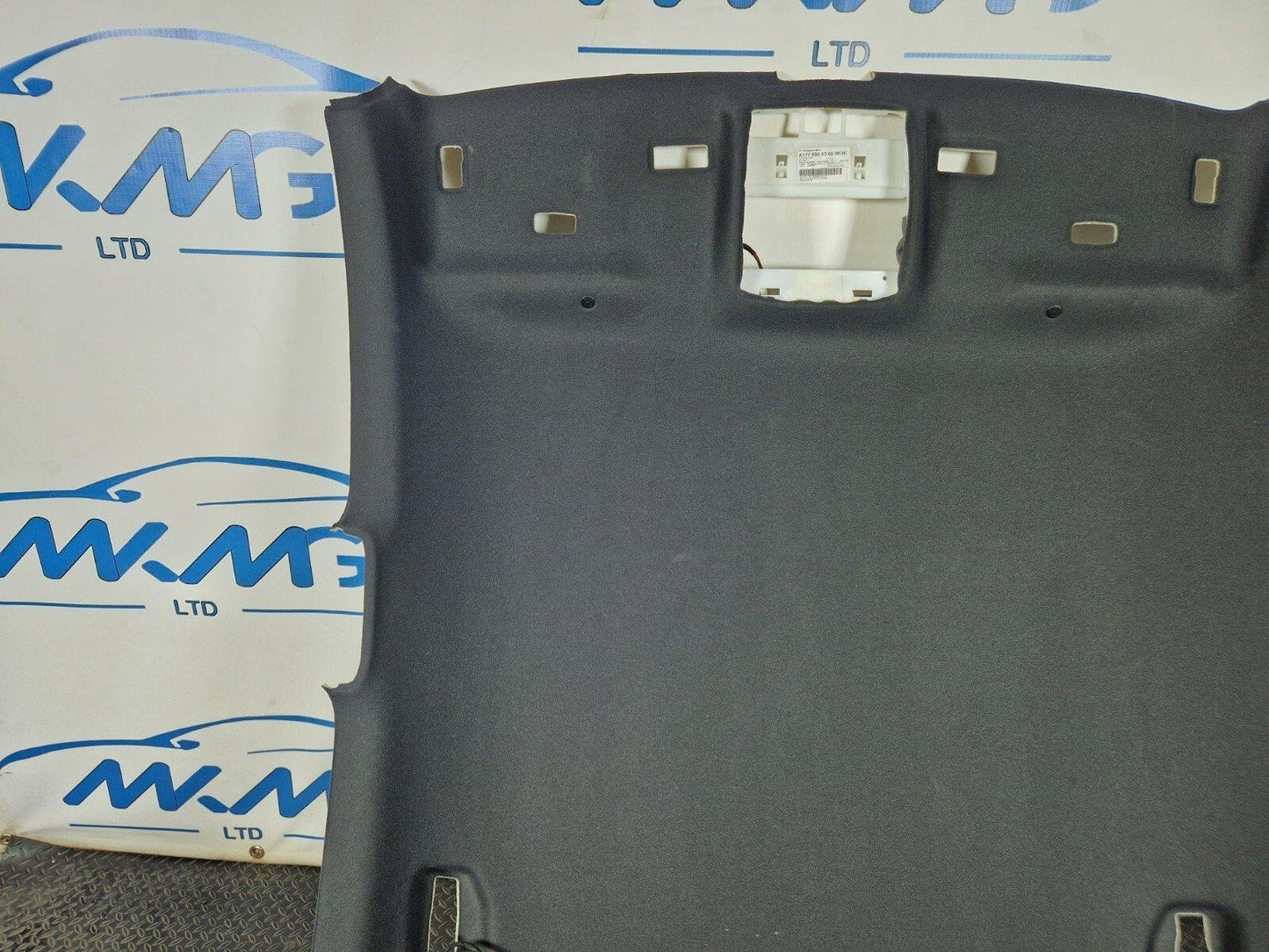 19-ON MERCEDES BENZ A CLASS EQ V177 SALOON BLACK ROOF HEADLINER A17769053029