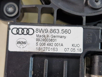 16-19 AUDI A4 B9 SPORT GENUINE PARCEL SHELF MOTOR & LINKAGE 8W9863560
