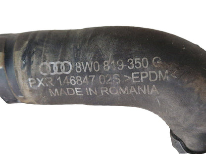 16-19 AUDI A4 B9 OEM SPORT RADIATOR LOWER COOLANT RUBBER PIPE HOSE 8E0122293C