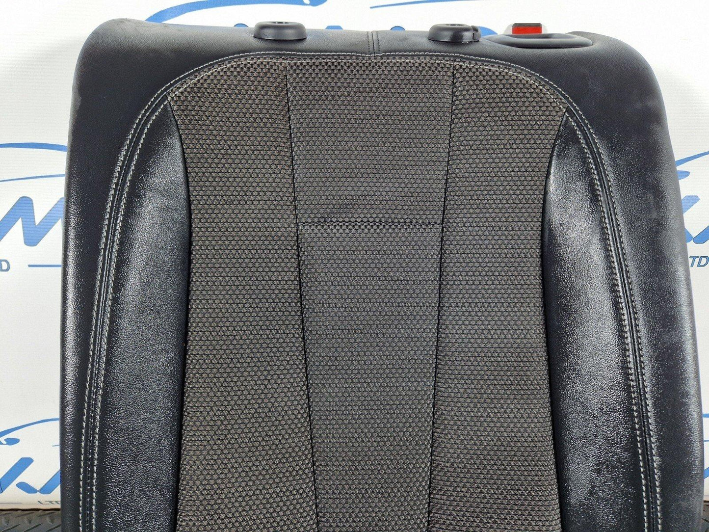 16-19 AUDI A4 B9 S-LINE OEM REAR N/S HALF BLACK LEATHER BACKREST
