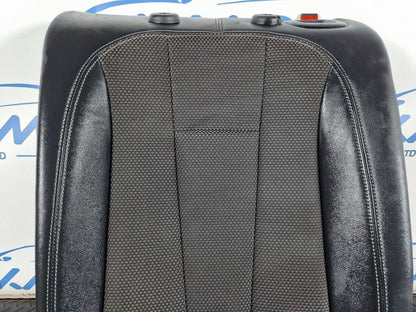 16-19 AUDI A4 B9 S-LINE OEM REAR N/S HALF BLACK LEATHER BACKREST