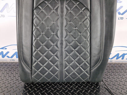 16-23 AUDI S5 COUPE REAR LEFT N/S/R GENUINE LEATHER BACKREST COMFORT SEAT