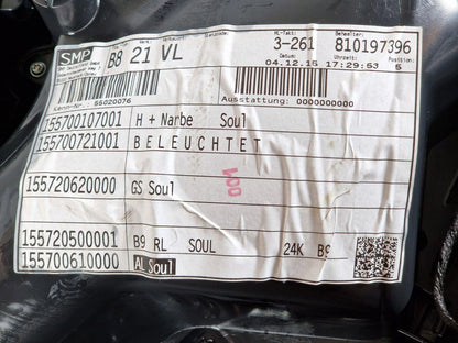 16-19 AUDI A4 B9 S-LINE GENUINE FRONT PASSENGER SIDE DOOR CARD PANEL 8W0867133