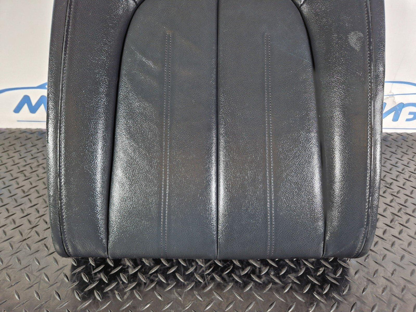 12-18 AUDI A6 C7 SALOON REAR LEFT N/S/R BLACK LEATHER BACKREST SEAT
