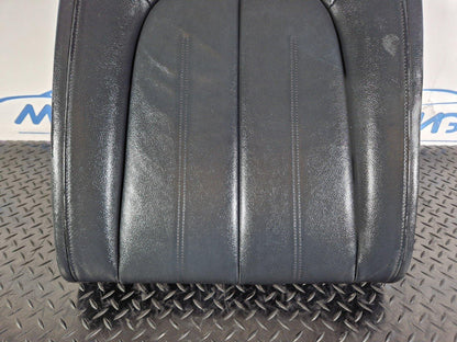 12-18 AUDI A6 C7 SALOON REAR LEFT N/S/R BLACK LEATHER BACKREST SEAT